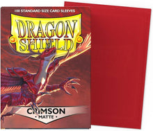 [Dragon Shield] Matte Crimson Sleeves