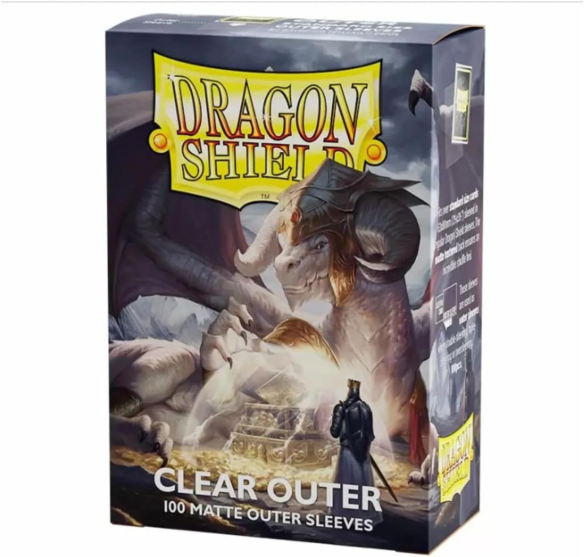 [Dragon Shield] Clear Outer - Matte Outer Sleeves - 100ct