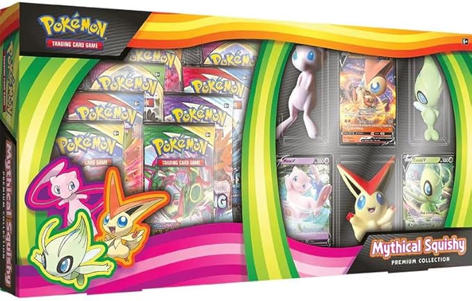 Pokémon: Mythical Squishy Premium Collection (2x Evolving Skies)