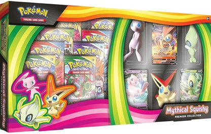 Pokémon: Mythical Squishy Premium Collection (2x Evolving Skies)