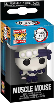 Funko Pop! Keychain: Demon Slayer - Muscle Mouse