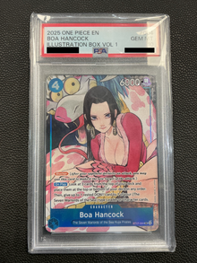 Boa Hancock (Illustration Box Vol.1) - One Piece Promotion Cards (OP-PR) - Slab PSA 10