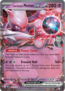 Team Rocket's Mewtwo ex [Double Rare] 081/182 - Pokémon Destined Rivals