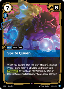 Sprite Queen [Rare] UNL 084/219 - Riftbound Unleashed