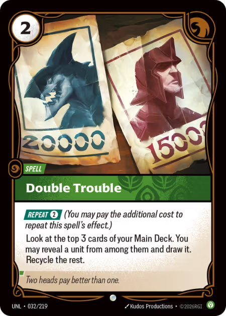 Double Trouble [Common] UNL 032/219 - Riftbound Unleashed