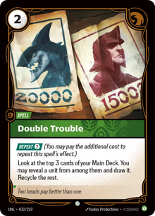 Double Trouble [Common] UNL 032/219 - Riftbound Unleashed