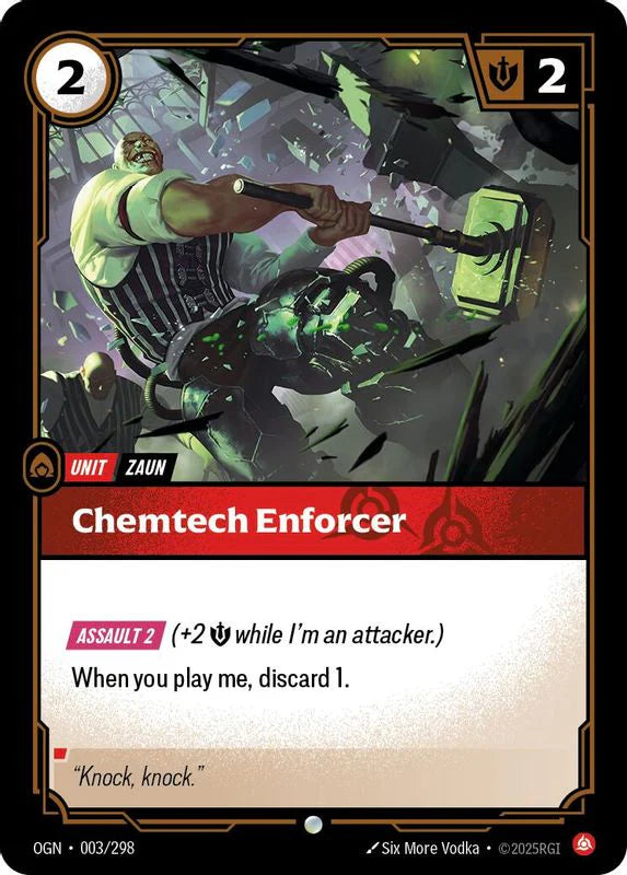 Chemtech Enforcer [Common] #003/298 - Origins