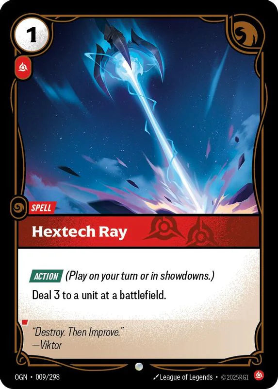 Hextech Ray [Commons] #009/298 - Origins