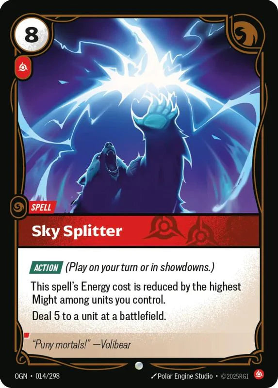 Sky Splitter [Common] #014/298 - Origins