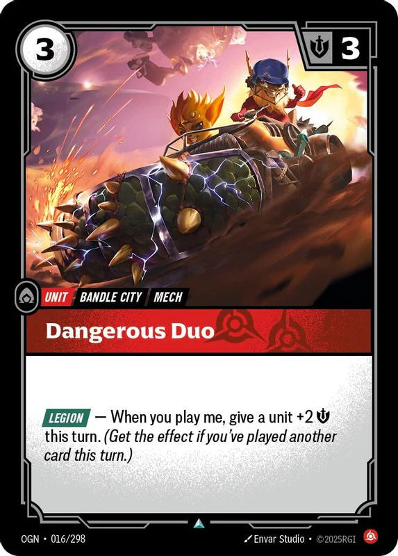 Dangerous Duo [Uncommon] #016/298 - Origins