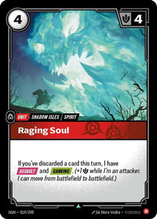 Raging Soul [Uncommon] #019/298 - Origins