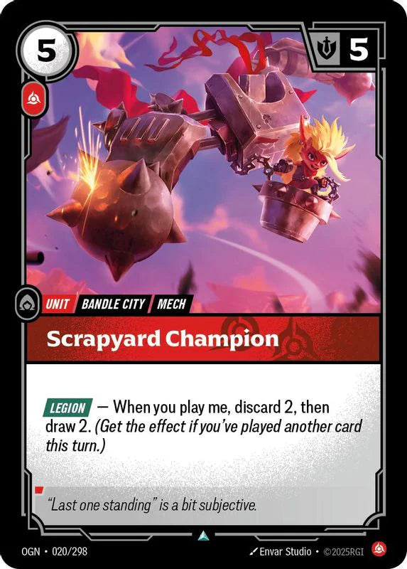 Scrapyard Champion [Uncommon] #020/298 - Origins