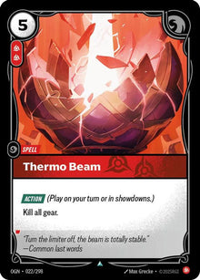 Thermo Beam [Uncommon] #022/298 - Origins