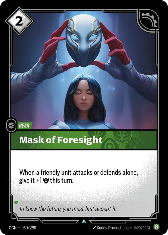 Mask of Foresight [Uncommon] #060/298 - Origins