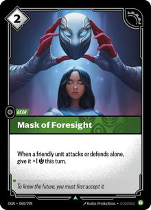 Mask of Foresight [Uncommon] #060/298 - Origins