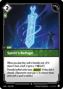 Spirit's Refuge [Uncommon] #063/298 - Origins
