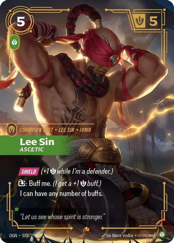 Lee Sin - Ascetic [Epic] #078/298 - Origins