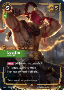 Lee Sin - Ascetic [Epic] #078/298 - Origins