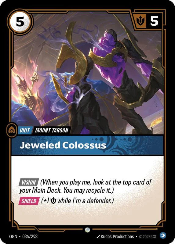Jeweled Colossus [Common] #086/298 - Origins