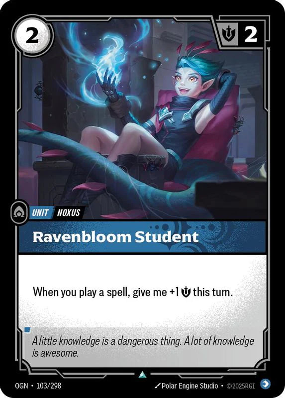 Ravenbloom Student [Uncommon] #103/298 - Origins