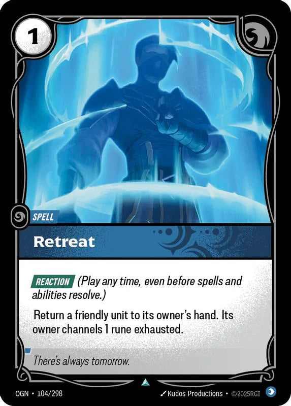 Retreat [Uncommon] #104/298 - Origins