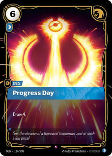 Progress Day [Rare] #114/298 - Origins