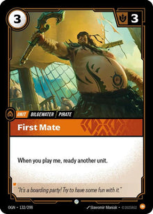 First Mate [Common] #132/298 - Origins