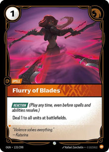 Flurry of Blades [Common] #133/298 - Origins