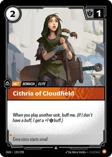 Cithria of Cloudfield [Uncommon] #139/298 - Origins