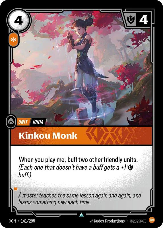 Kinkou Monk [Uncommon] #141/298 - Origins