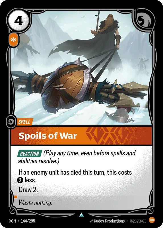 Spoils of War [Uncommon] #144/298 - Origins