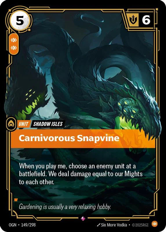 Carnivorous Snapvine [Rare] #149/298 - Origins