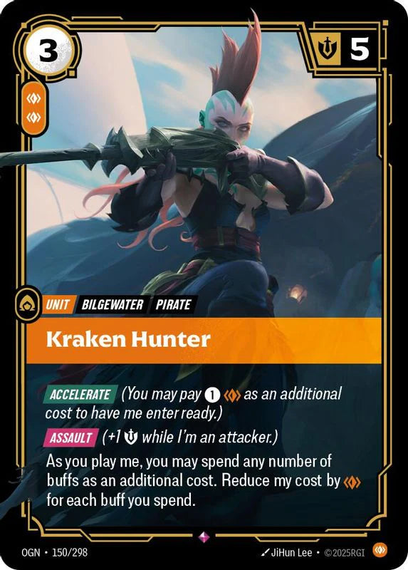 Kraken Hunter [Rare] #150/298 - Origins