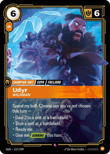 Udyr - Wildman [Rare] #157/298 - Origins
