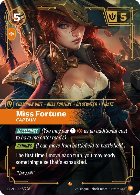 Miss Fortune - Captain [Epic] #162/298 - Origins