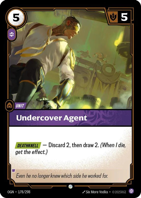 Undercover Agent [Common] #178/298 - Origins