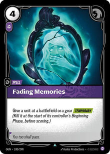 Fading Memories [Uncommon] #180/298 - Origins