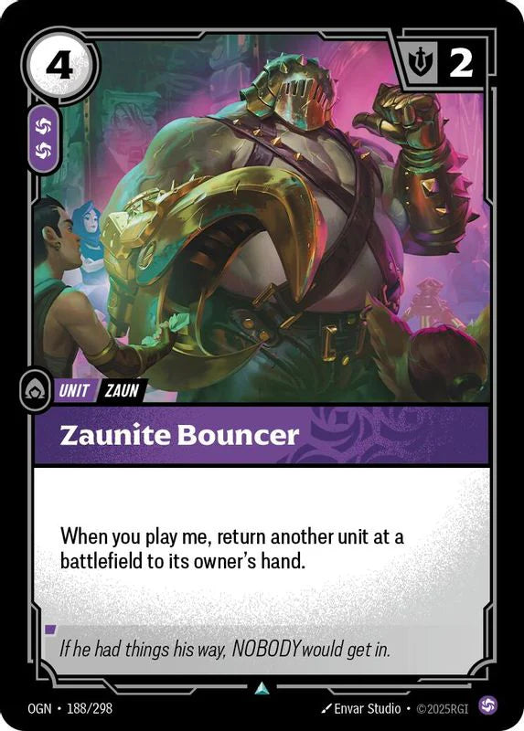 Zaunite Bouncer [Uncommon] #188/298 - Origins