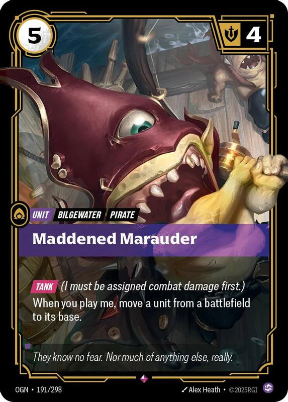 Maddened Marauder [Rare] #191/298 - Origins