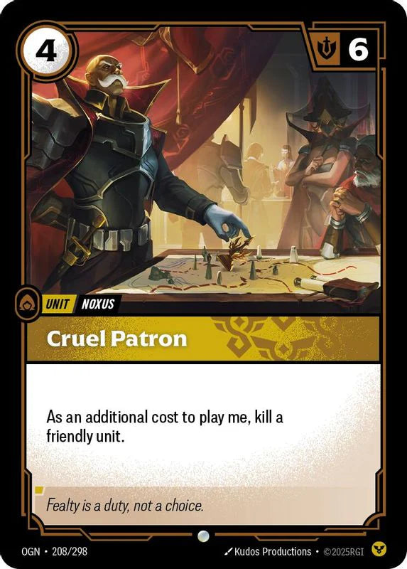 Cruel Patron [Common] #208/298 - Origins
