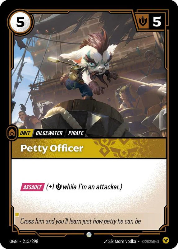 Petty Officer [Common] #215/298 - Origins