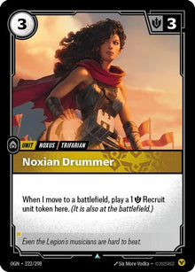 Noxian Drummer [Uncommon] #222/298 - Origins