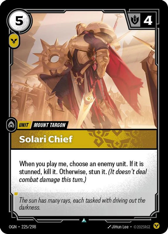 Solari Chief [Uncommon] #225/298 - Origins