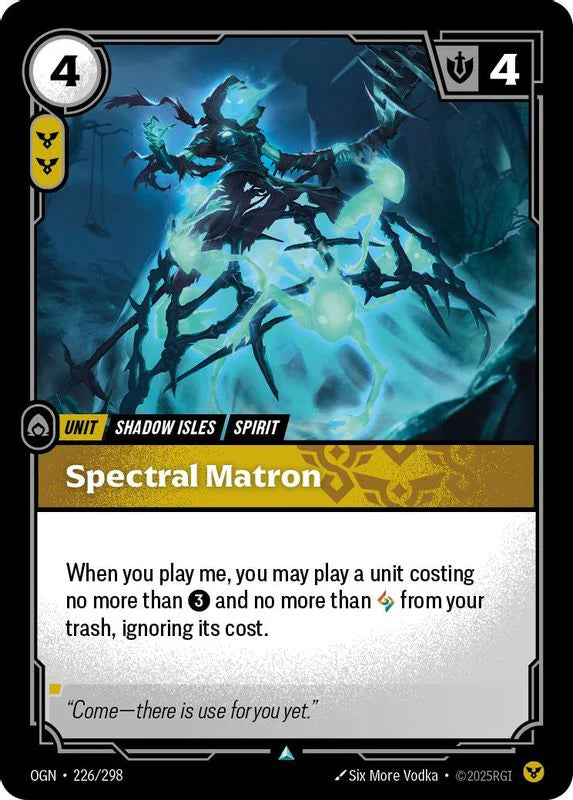 Spectral Matron [Uncommon] #226/298 - Origins