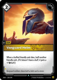 Vanguard Helm [Uncommon] #228/298 - Origins