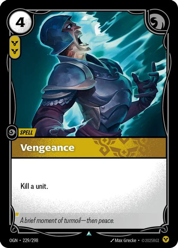 Vengeance [Uncommon] #229/298 - Origins