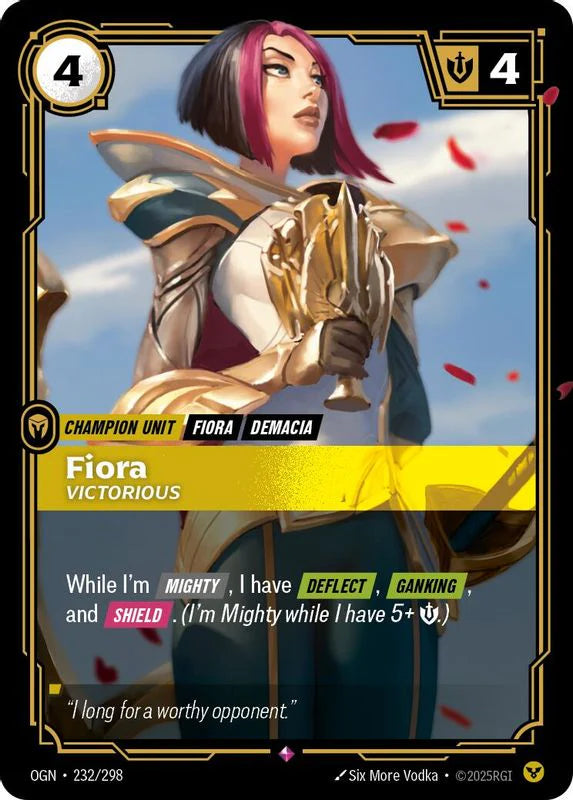 Fiora - Victorious [Rare] #232/298 - Origins