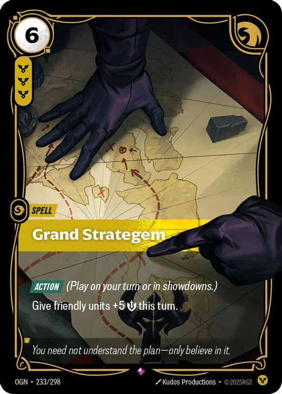 Grand Strategem [Rare] #233/298 - Origins
