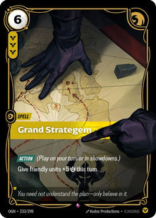 Grand Strategem [Rare] #233/298 - Origins