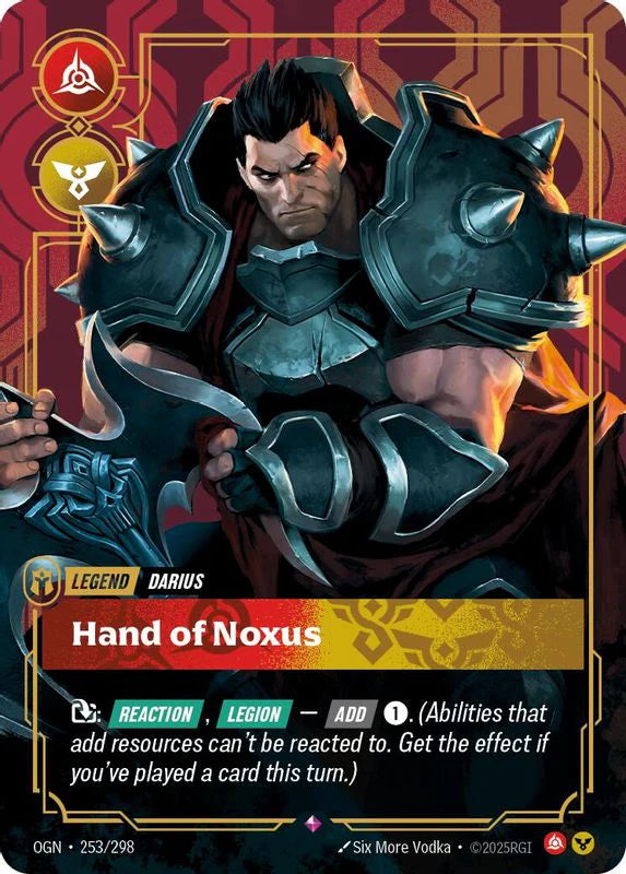 Darius - Hand of Noxus [Rare] #253/298 - Origins
